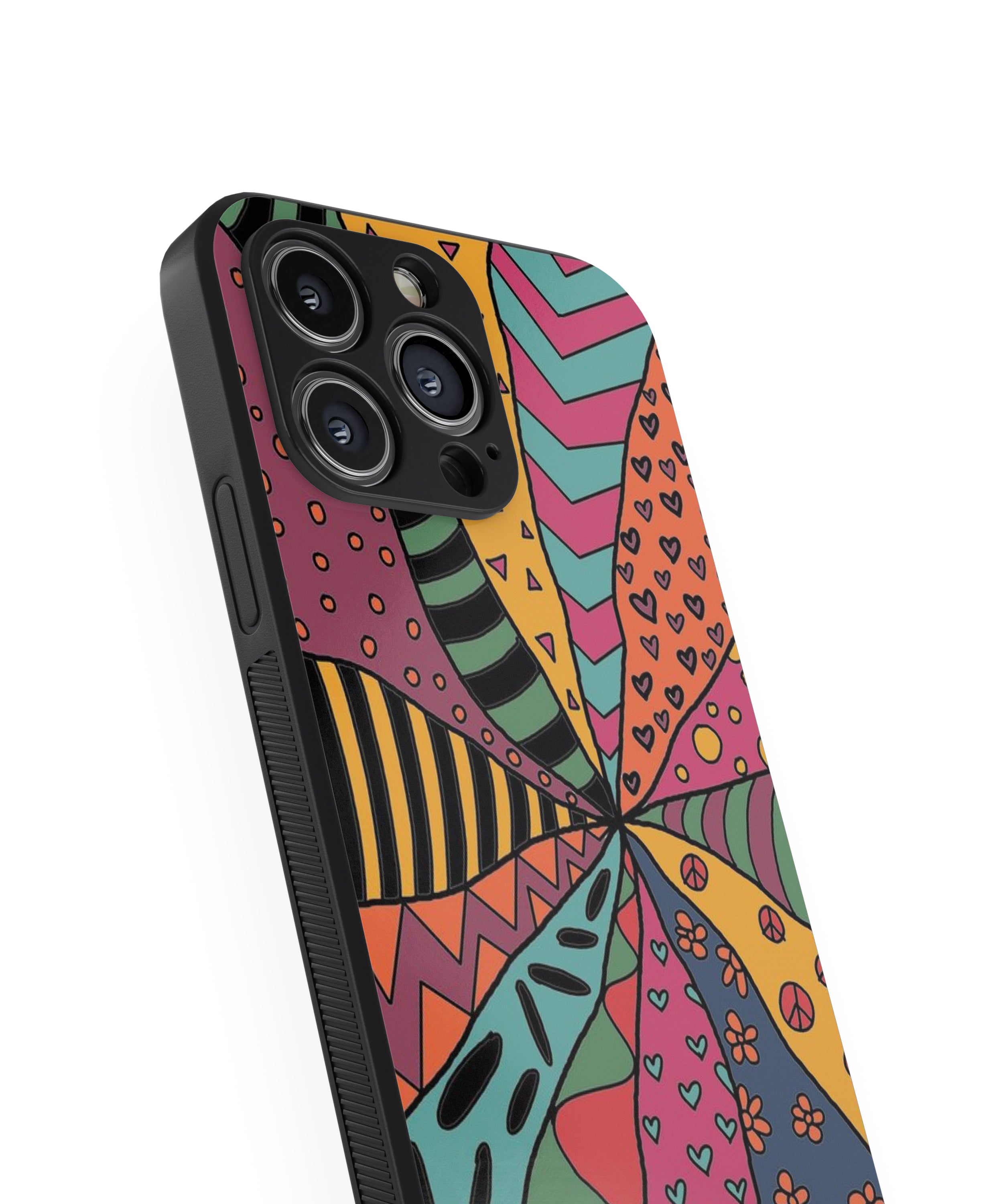 Pop Art Hybrid Metal TPU Case