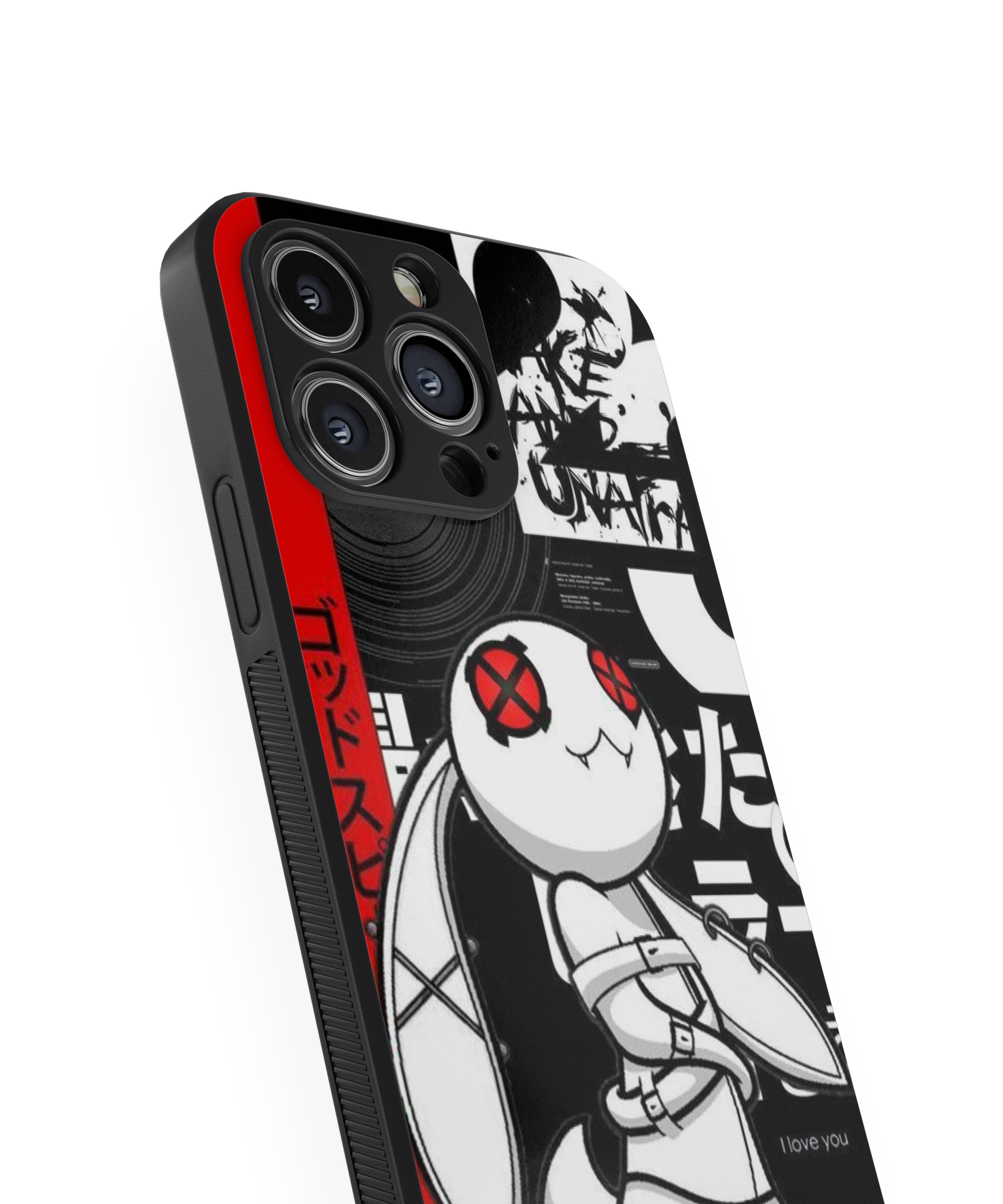 Evil Bunny Hybrid Metal TPU Case