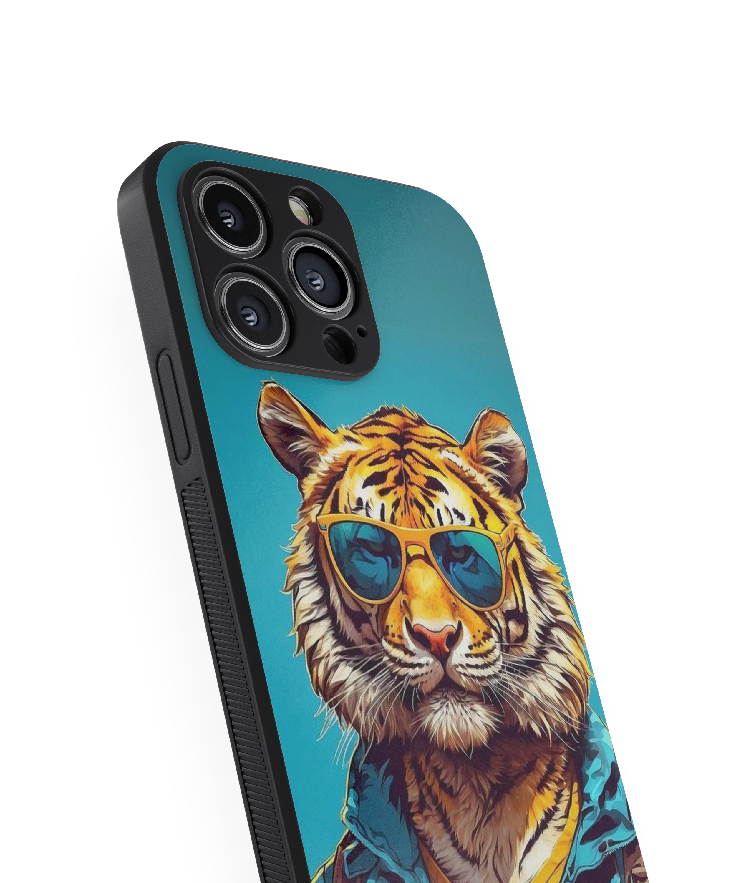 Tiger Hybrid Metal TPU Case