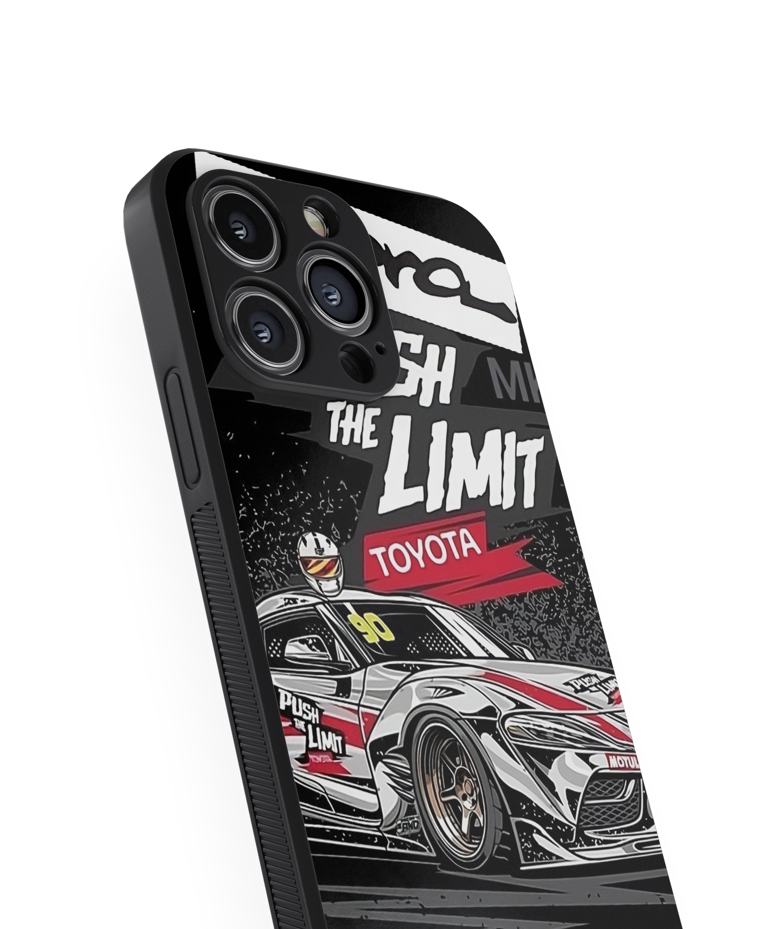 TOYOTA Hybrid Metal TPU Case