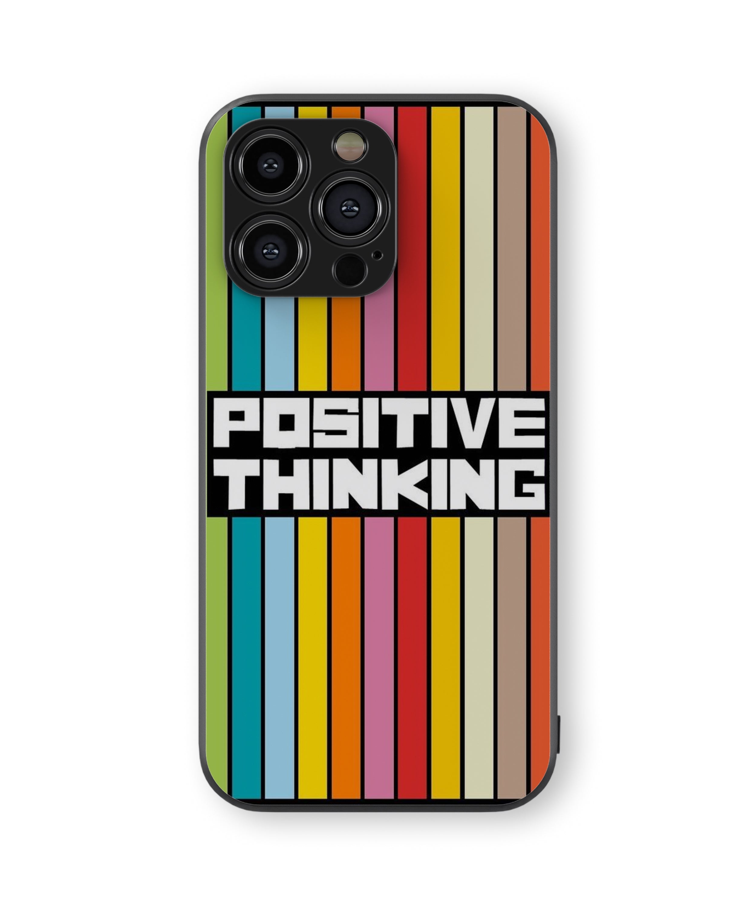 POSITIVE THINKING Hybrid Metal TPU Case