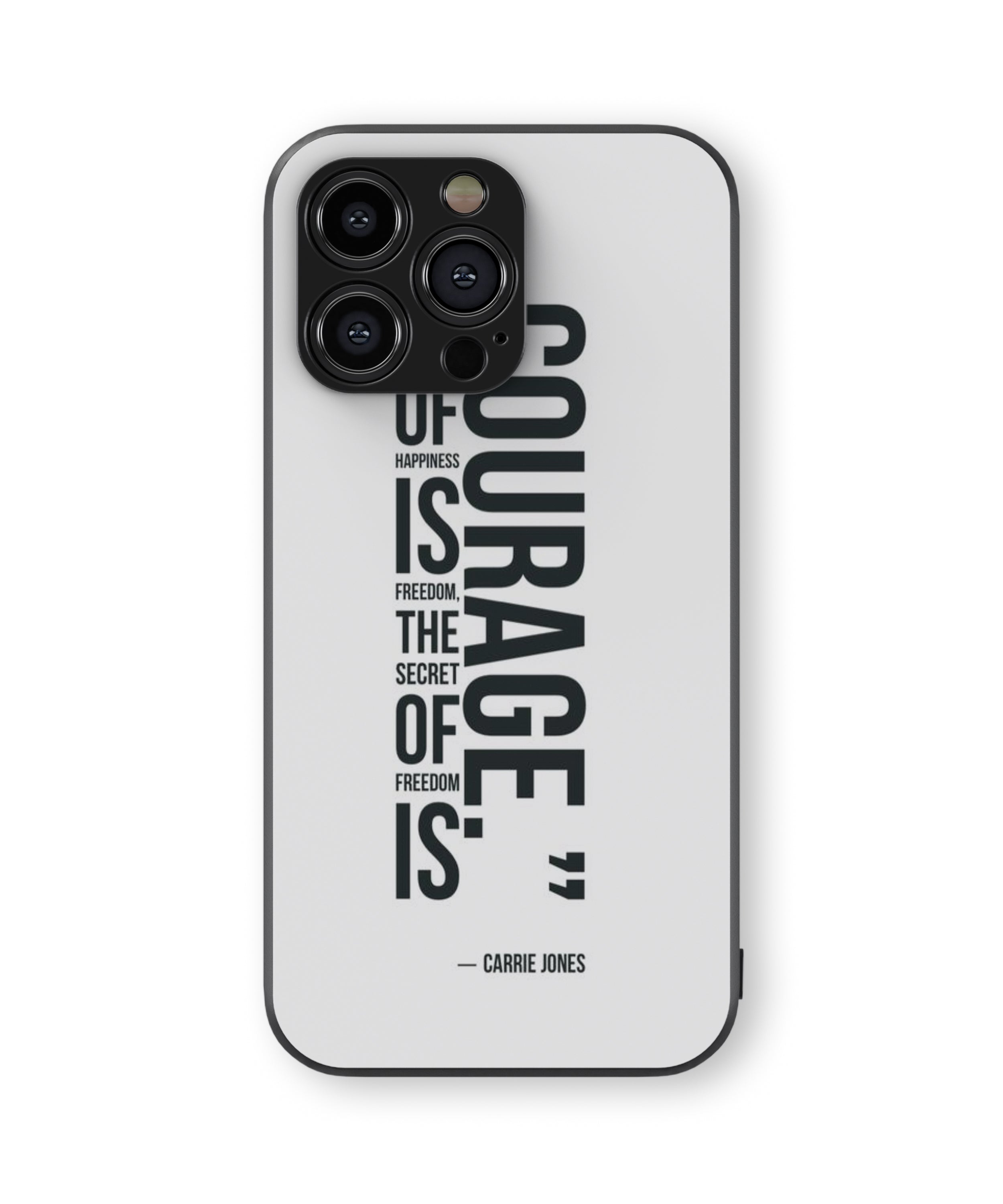 COURAGE Hybrid Metal TPU Case