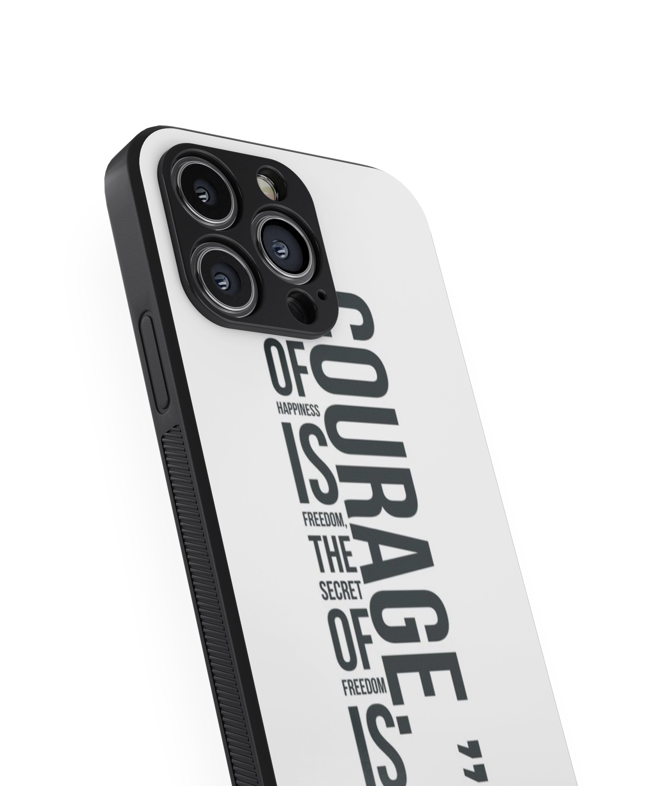 COURAGE Hybrid Metal TPU Case