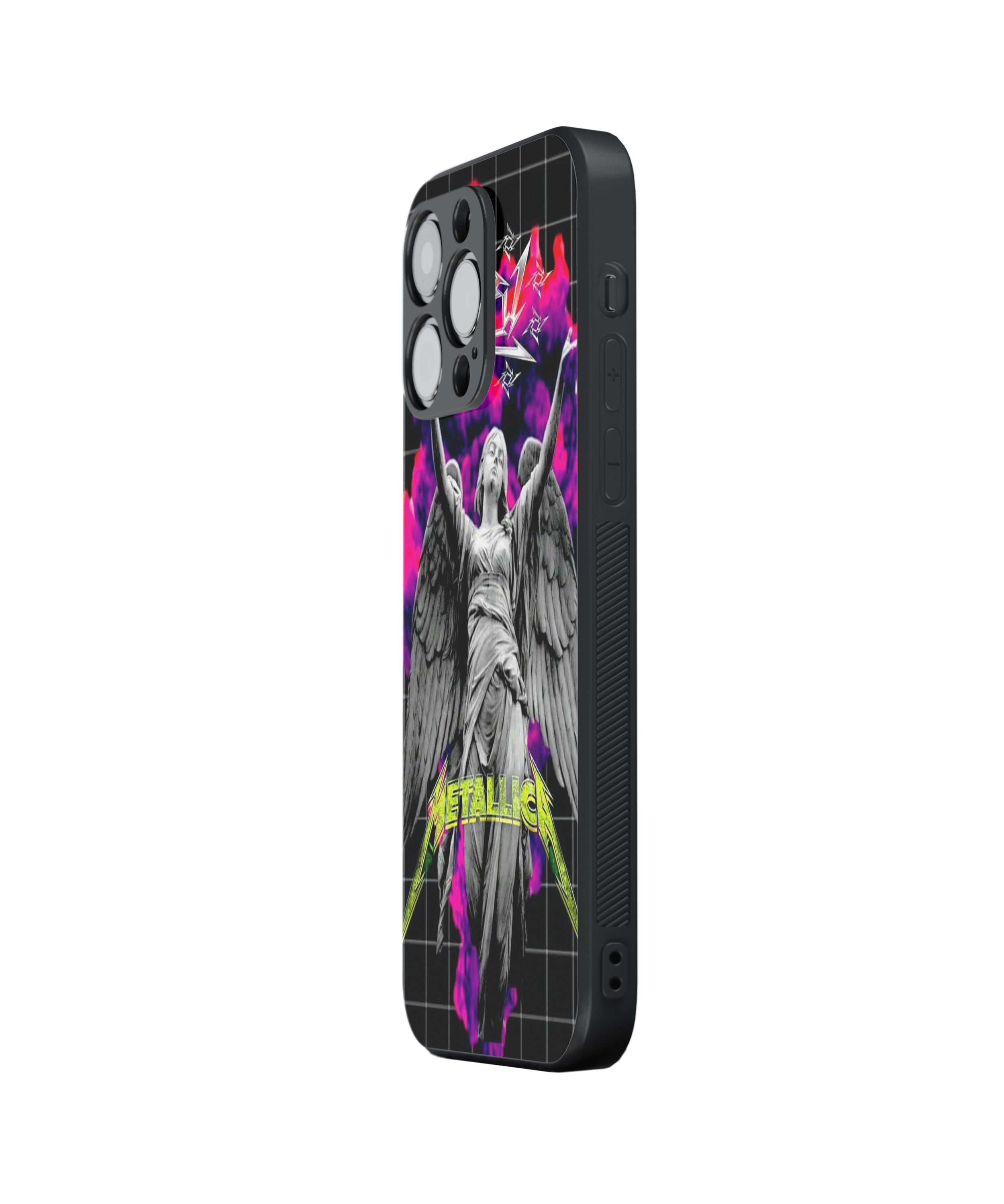 Hip Hop Hybrid Metal TPU Case