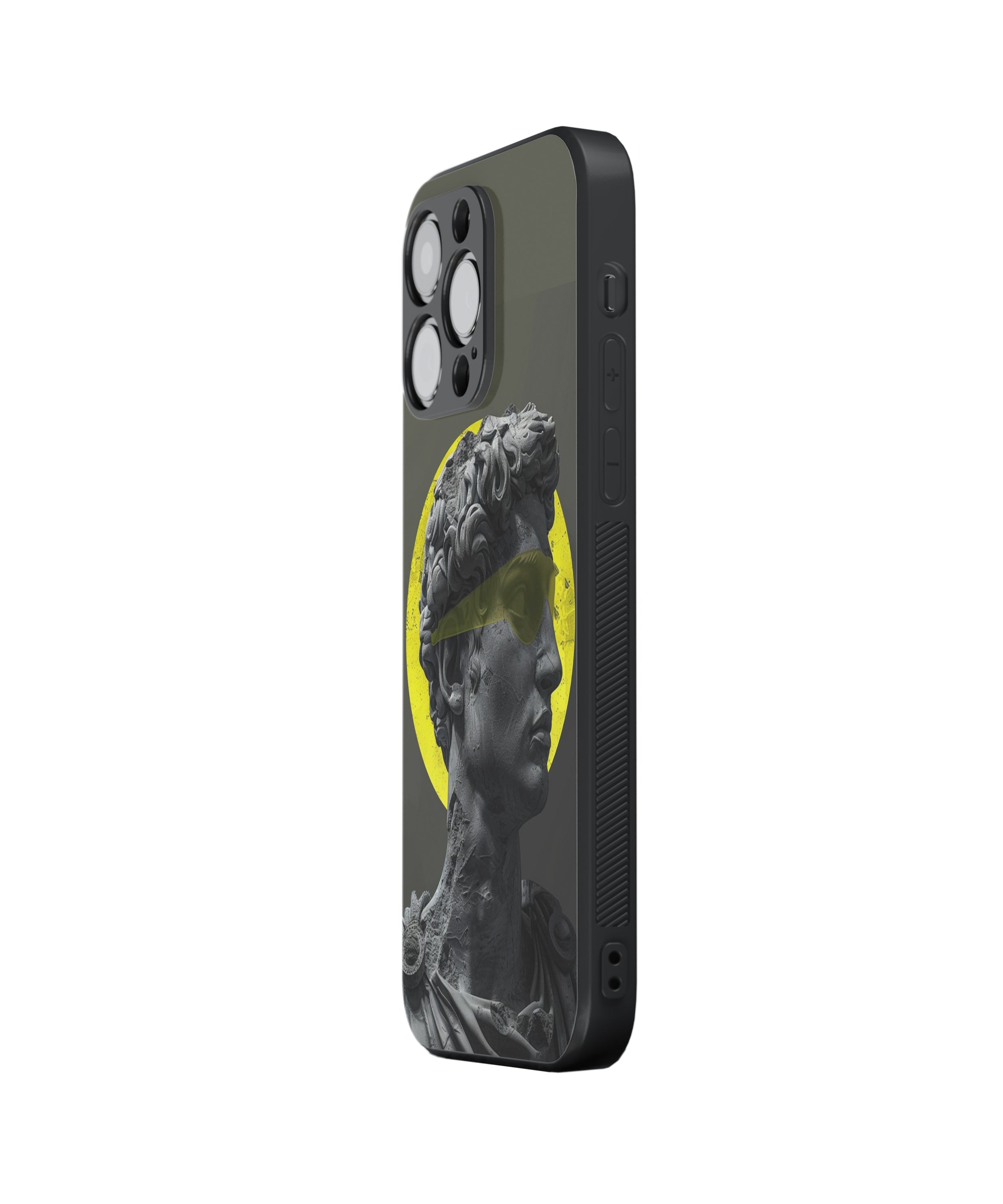 Roman Face Hybrid Metal TPU Case