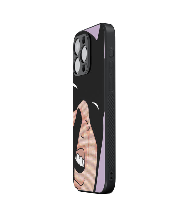 Bat Men Purple Hybrid TPU Case