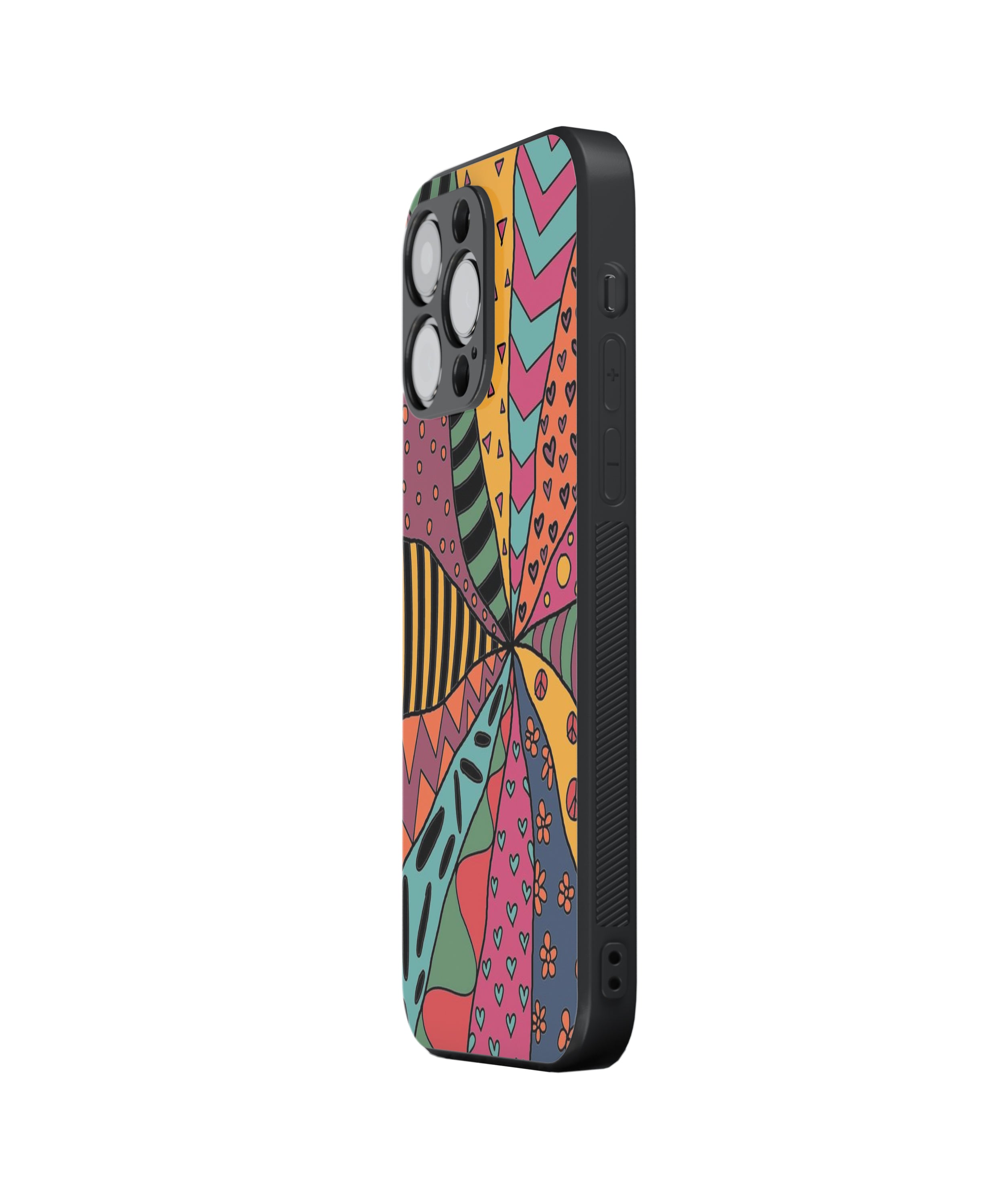 Pop Art Hybrid Metal TPU Case