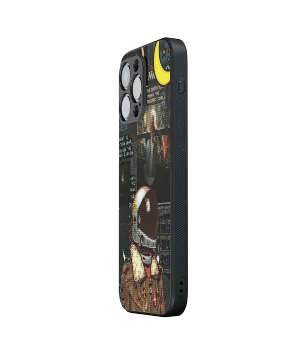 YOU ARE THE AND I AM THE Hybrid Metal TPU Case