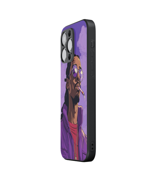 Smoking Hip Hop Hybrid Metal TPU Case