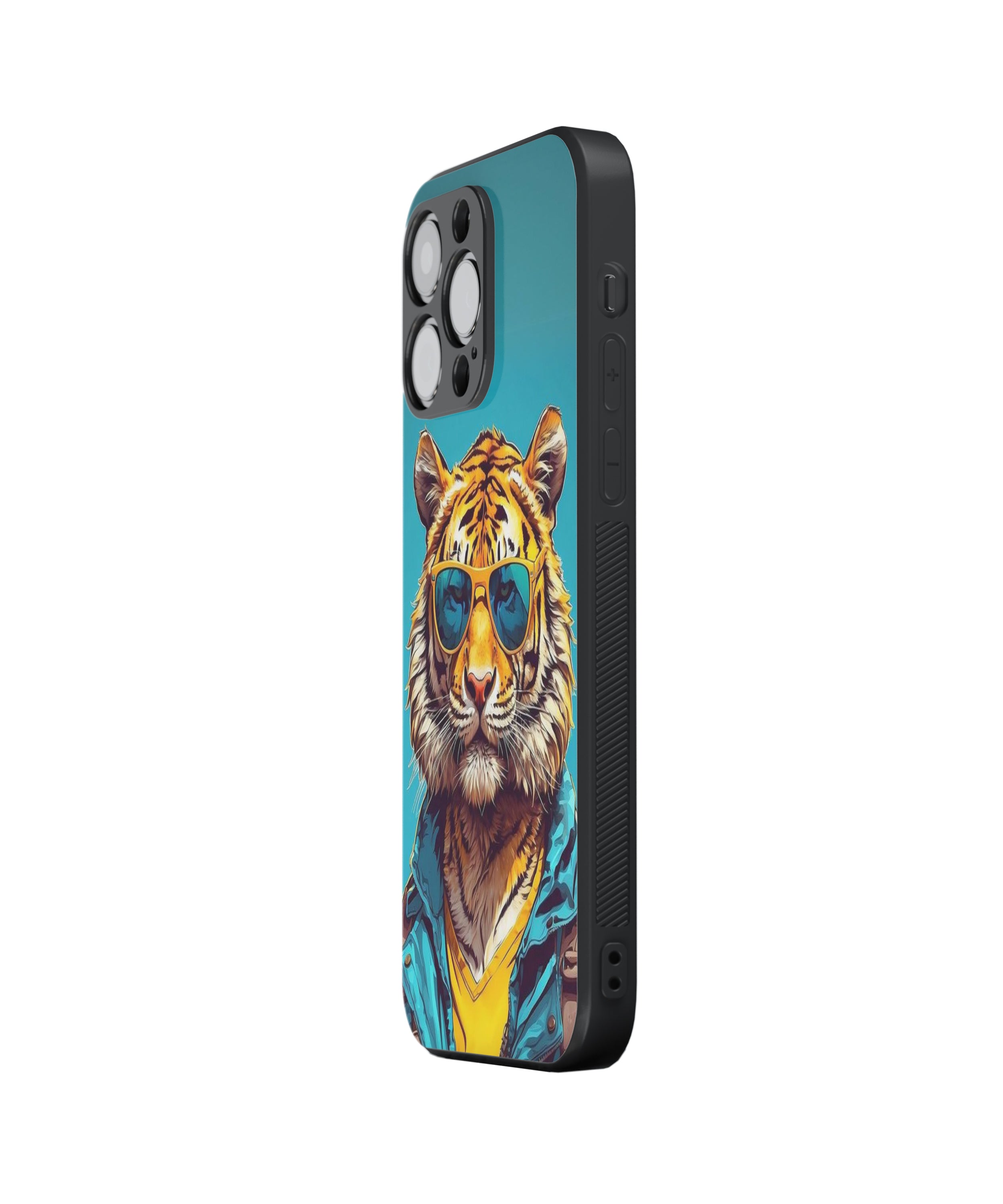 Tiger Hybrid Metal TPU Case