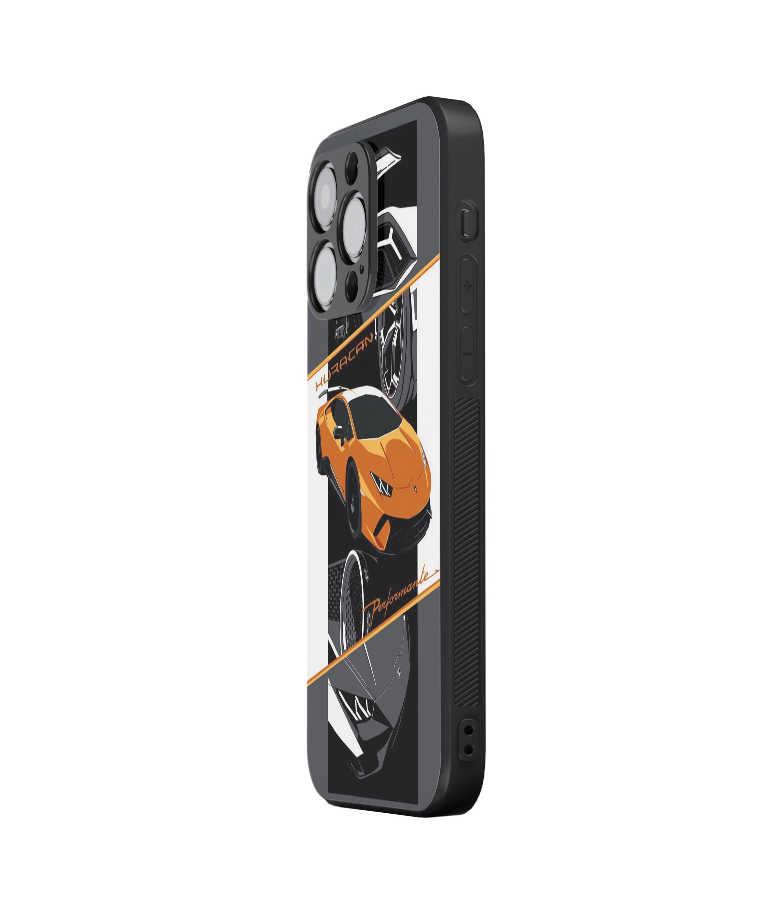 Huracan Hybrid Metal TPU Case