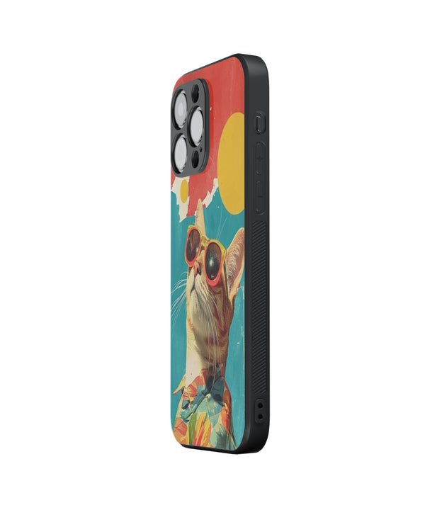 Colorful Cat Hybrid TPU Case