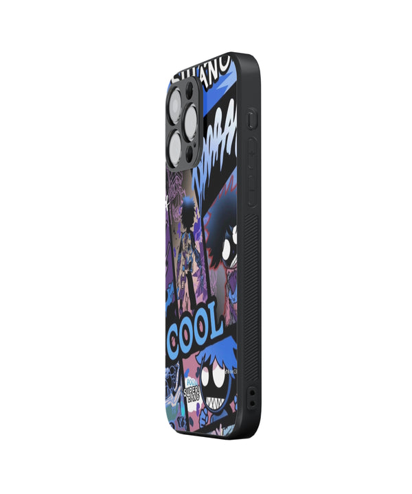 Cool Super Bang Hybrid Metal TPU Case