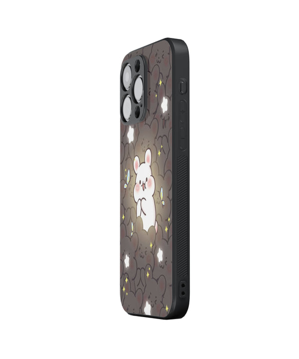 White Star Puppy Hybrid Metal TPU Case