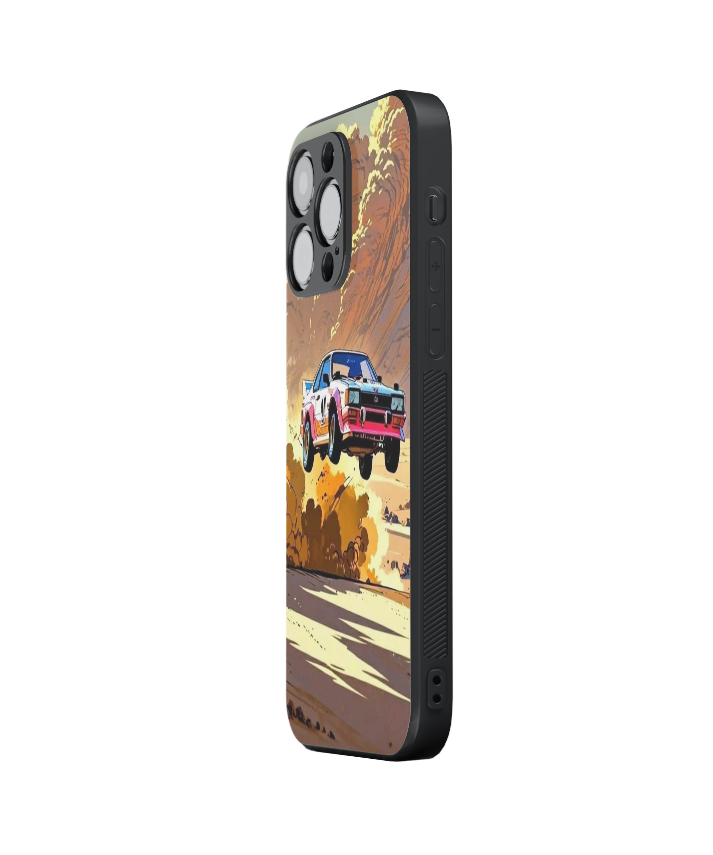 Really Retro Hybrid Metal TPU Case