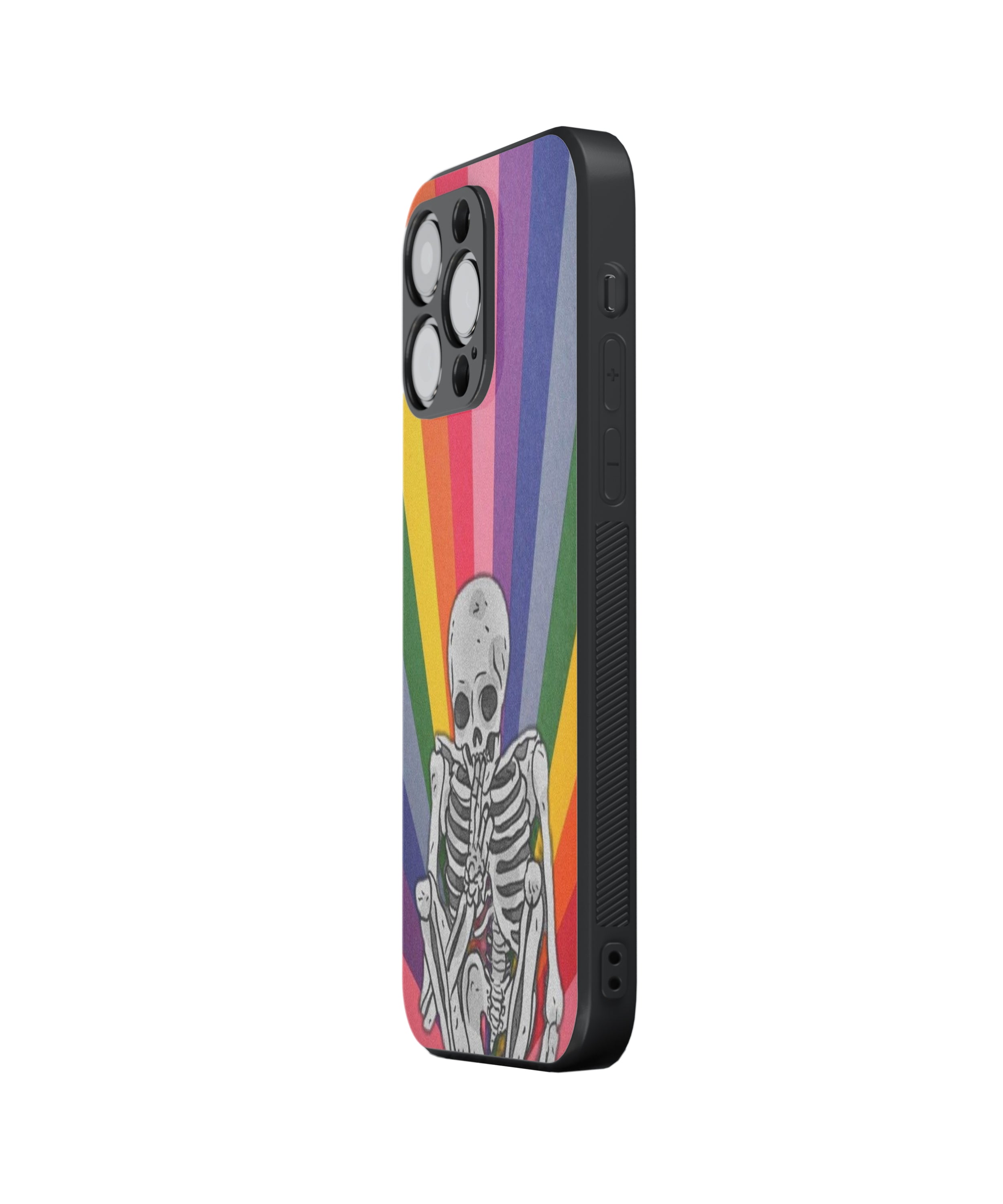 Skeleton  Hybrid Metal TPU Case