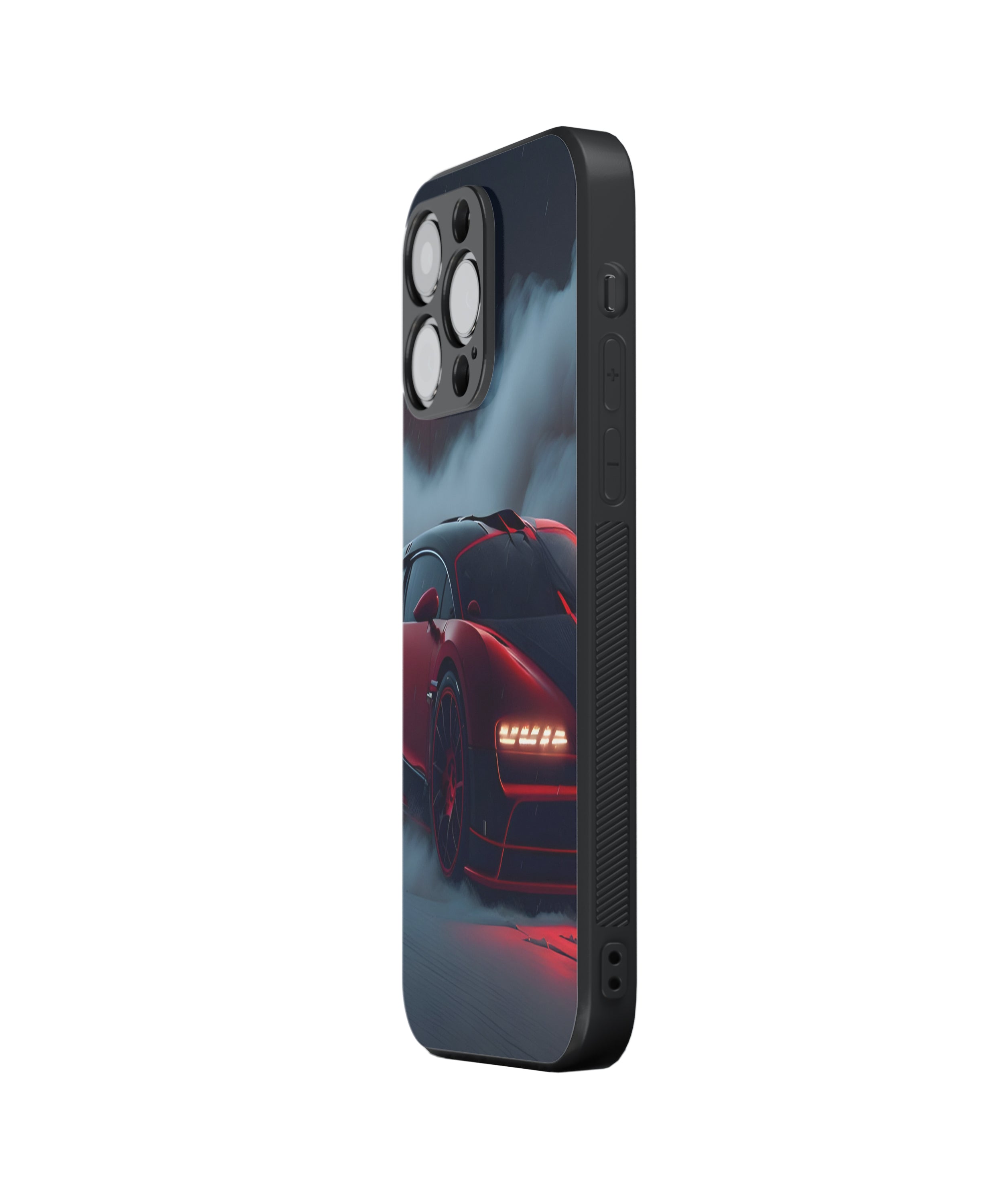 Supercar In Fog Metal TPU Case