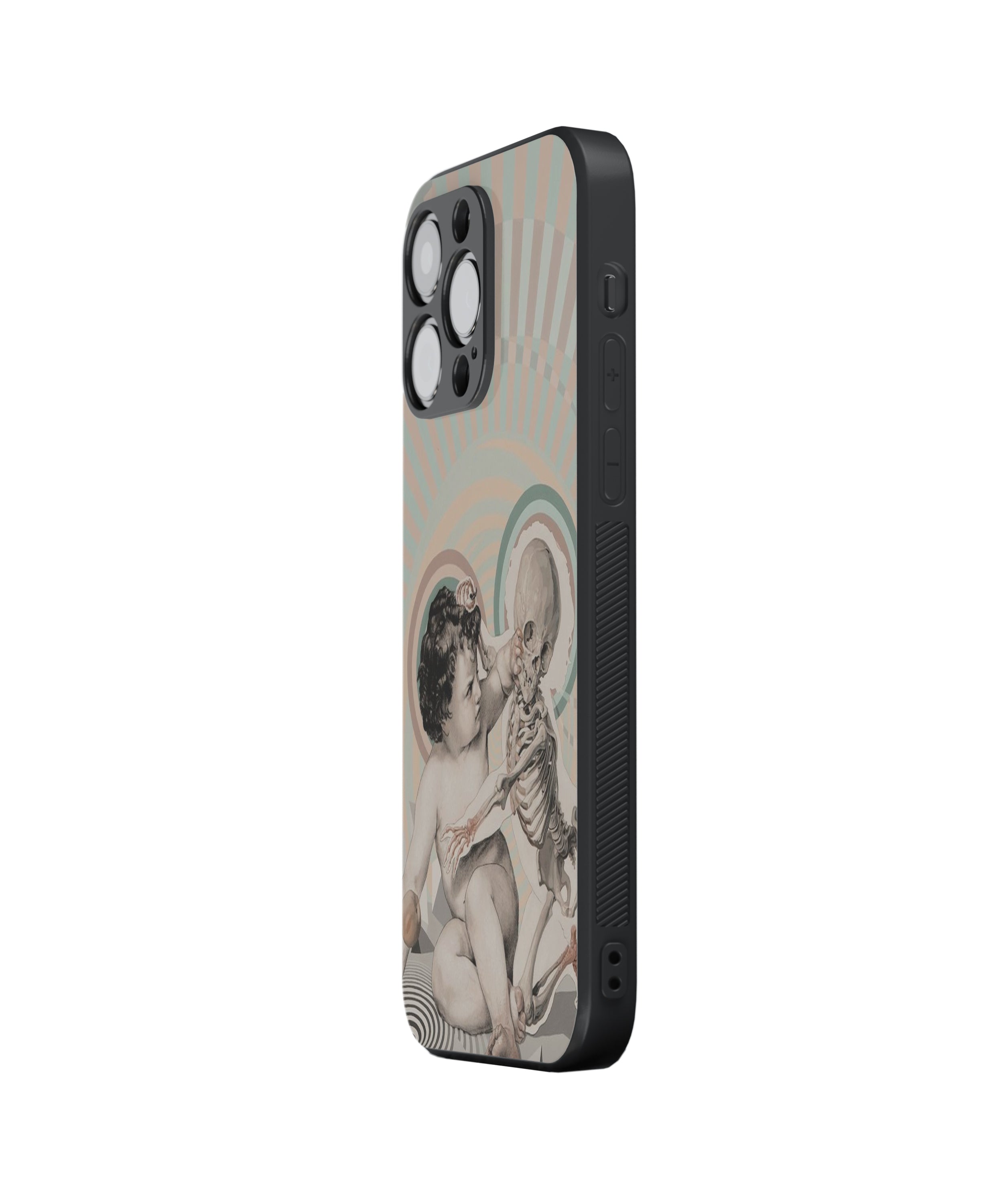 Skeleton Hybrid Metal TPU Case