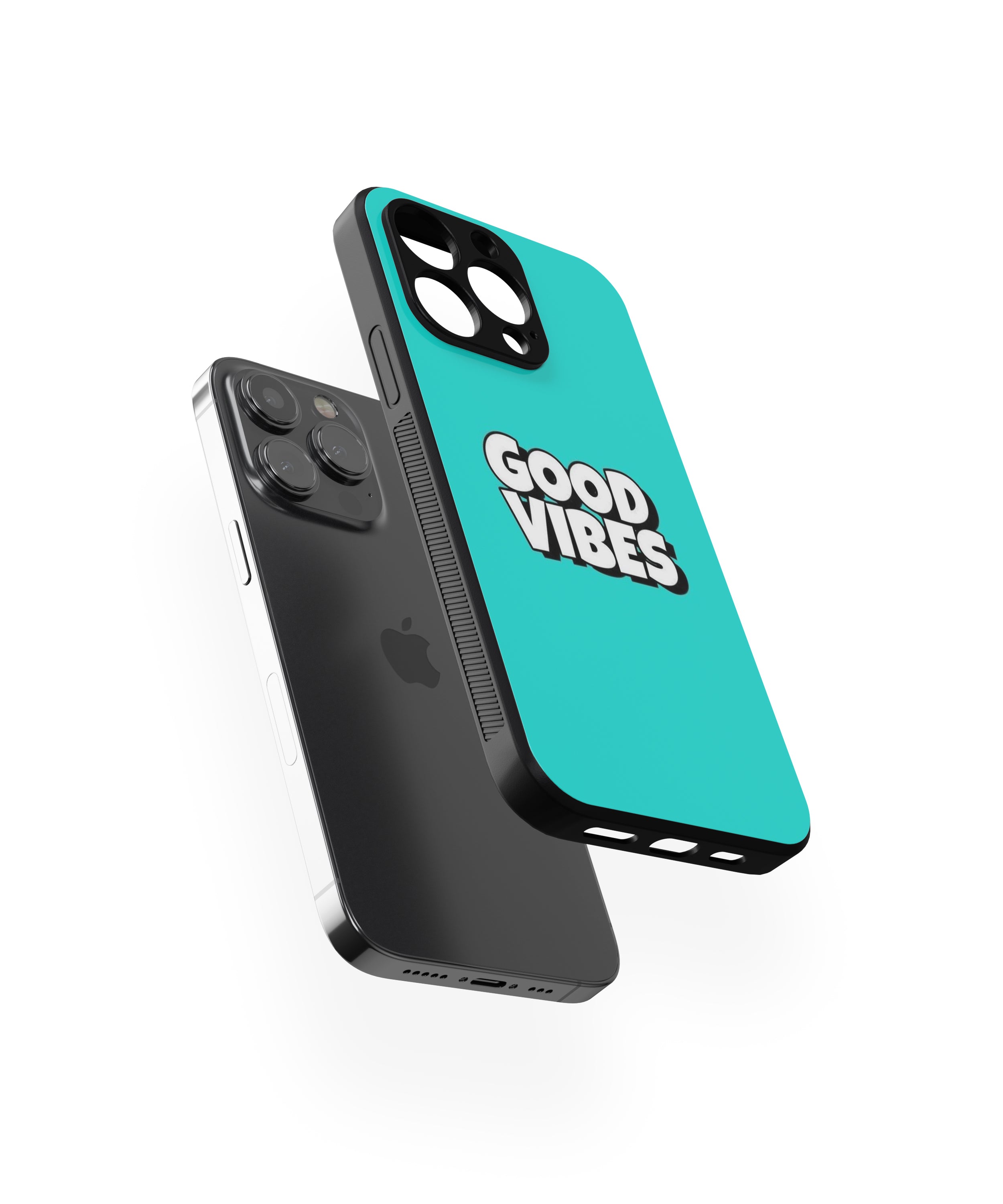 Good Vibes Hybrid Metal TPU Case