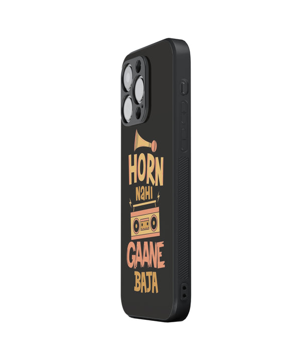 HORN NaHI GAANE BAJA, Hybrid Metal TPU Case