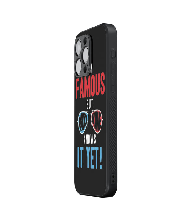 FAMOUS BUT KNOWS IT YET! Hybrid Metal TPU Case