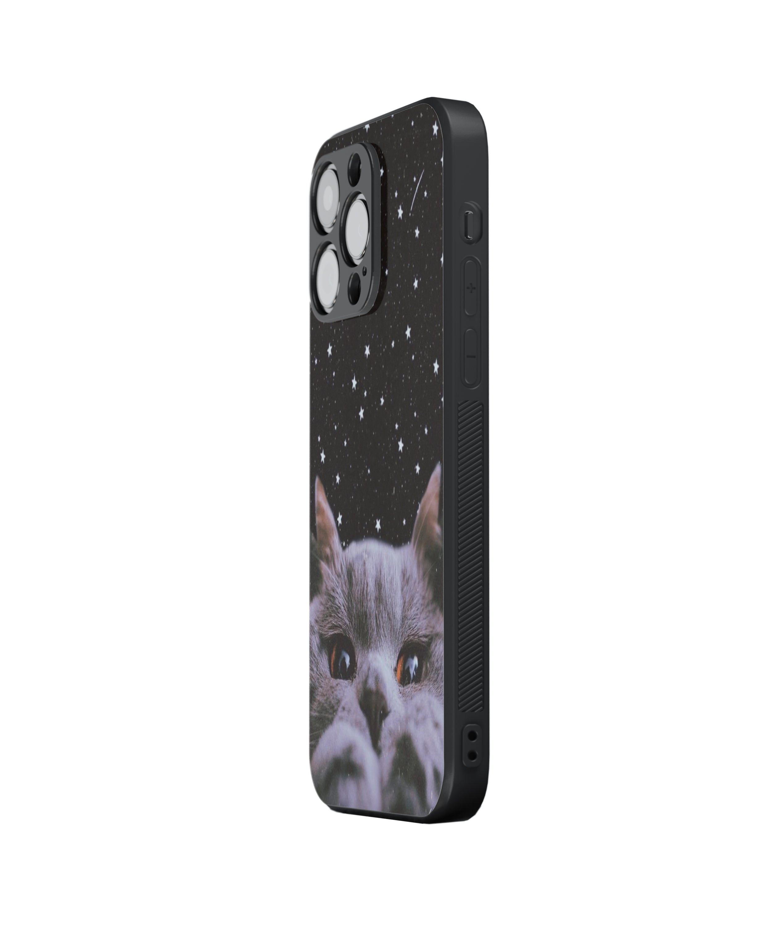 Star Night Cat Hybrid TPU Case