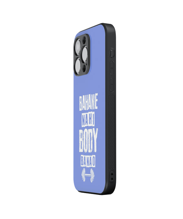 BAHANE NAHI BODY BANAO, Hybrid Metal TPU Case