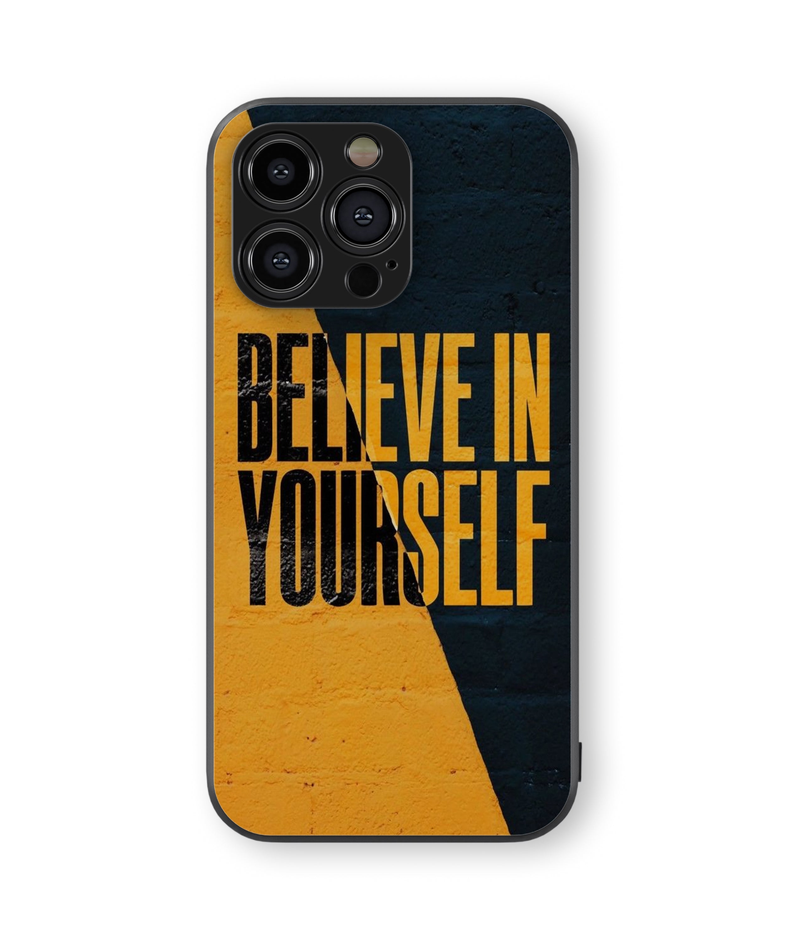 Believe In Yourself  Hybrid Metal TPU Case