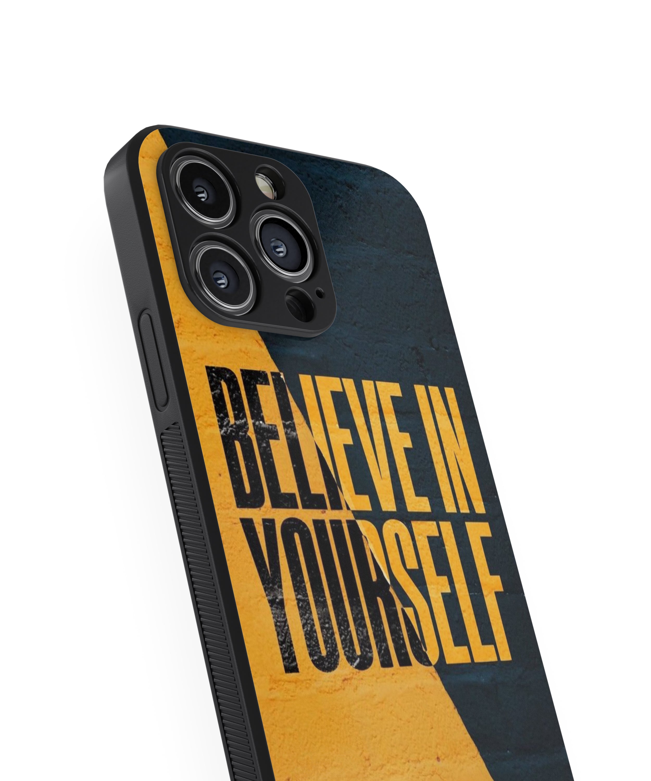 Believe In Yourself  Hybrid Metal TPU Case