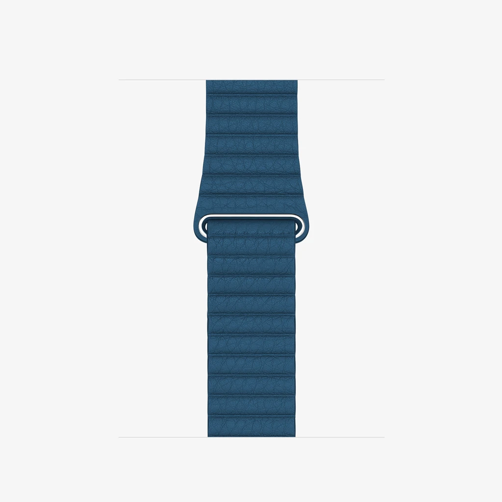 44mm diver blue leather loop sale